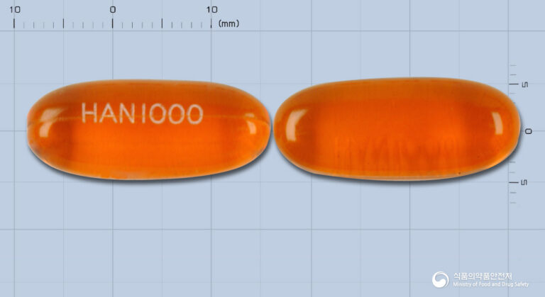 손발 저림, 어깨 결림에? 하노백연질캡슐1000아이유(비타민이) 효능과 복용법