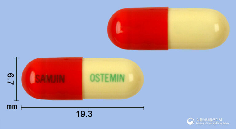 관절염 통증 완화, 오스테민캡슐(결정글루코사민황산염)의 효능과 복용법