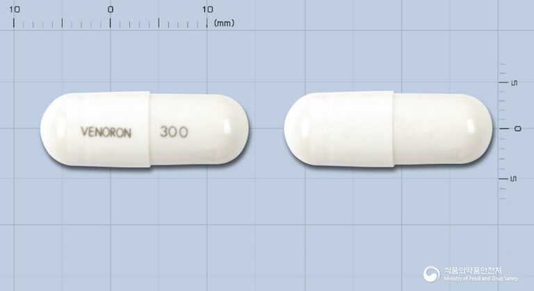 다리 중압감, 치질 증상 완화! 베노론캡슐(디오스민) 핵심 정보