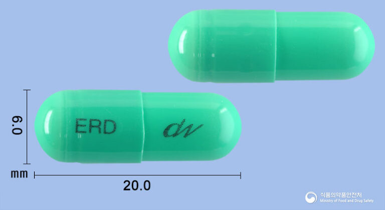 에르딘캡슐(에르도스테인), 😷급·만성 호흡기질환 점액용해 및 거담제 정보