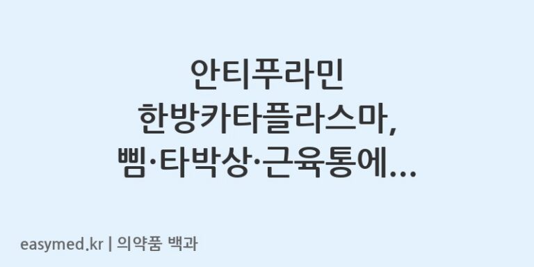 안티푸라민한방카타플라스마-201306284