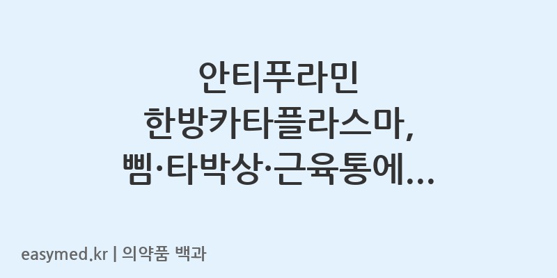안티푸라민한방카타플라스마-201306284